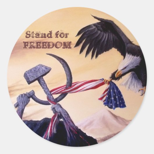 "Freedom's Battle" sticker (Voorkant)