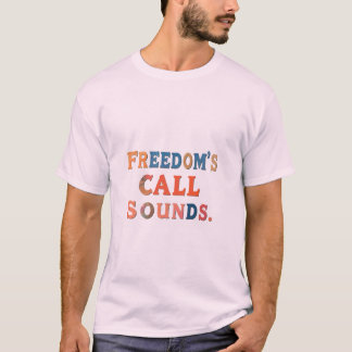 Freedom's Call Geluid T-shirt