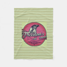 Freedom's Call klinkt Fleece Deken