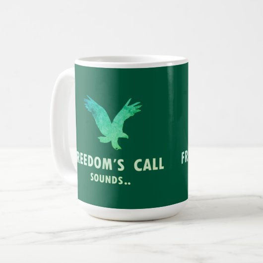 Freedom's Call klinkt Koffiemok (Voorkant links)