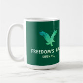 Freedom's Call klinkt Koffiemok (Links)