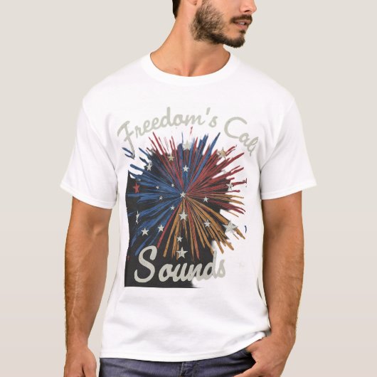 Freedom's Call klinkt T-shirt (Voorkant)