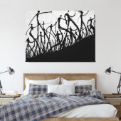 FreedomWalkers verpakt Canvas Afdruk (Insitu (Slaapkamer))