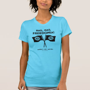Freedonia VrouwenT-shirt (Turquoise) T-shirt