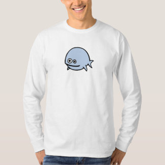FreeDos Fish - blauw T-shirt