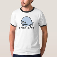 FreeDos Fish - Blue met naam