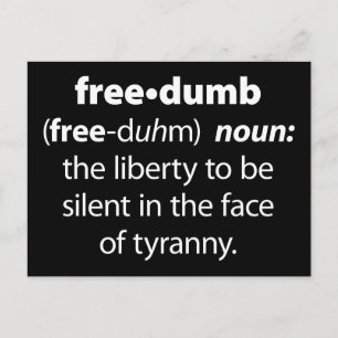 Freedumb Briefkaart
