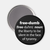 Freedumb Magneet (Voorkant / Achterkant)