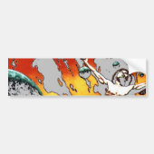 Freefall II Bumpersticker (Voorkant)