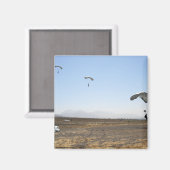 Freefall parachute jumpers magneet (Voorkant / Achterkant)