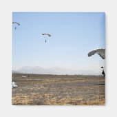 Freefall parachute jumpers magneet (Voorkant)