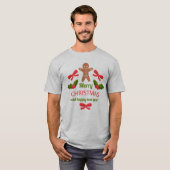 Freefit Gingerbread Christmas Tee USA T-shirt (Voorkant volledig)