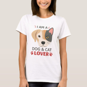 Freefit Hond & Kattenliefhebber T-shirt – Schattig