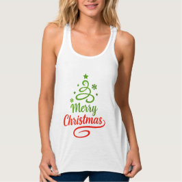Freefit Merry Christmas Tank | Women's Bella+Canva