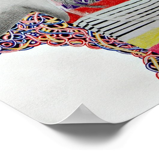 Freefloat Print van Meghan Oona Clifford (Hoek)