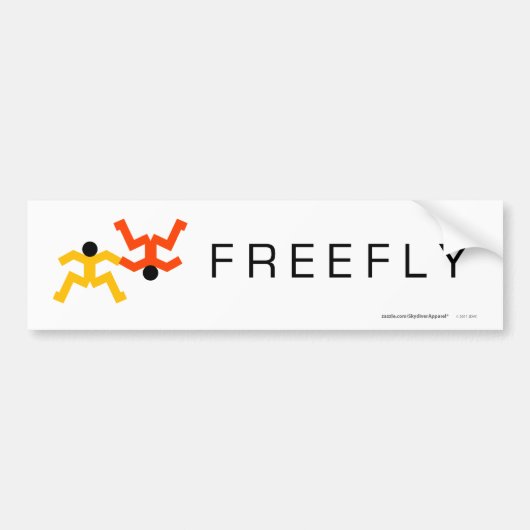 Freefly Bumpersticker (Voorkant)