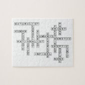 Freegedachte Crossword Legpuzzel (Horizontaal)