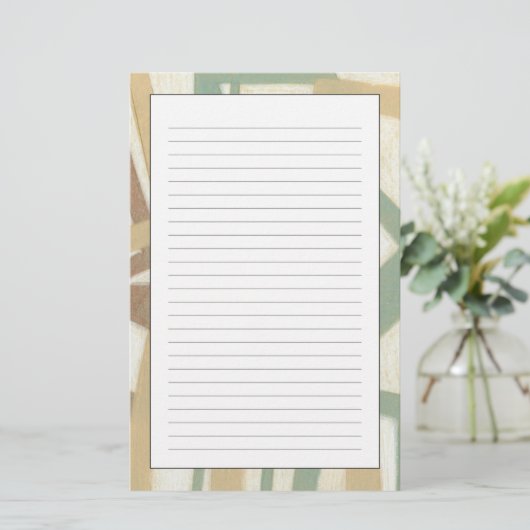 Freehand schilderen door Norman Wyatt Briefpapier (Staand voorkant)