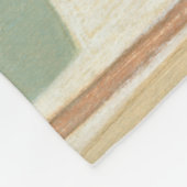 Freehand schilderen door Norman Wyatt Fleece Deken (Hoek)