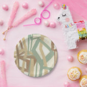 Freehand schilderen door Norman Wyatt Papieren Bordje (Feest)