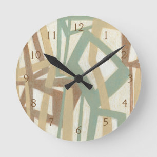 Freehand schilderen door Norman Wyatt Ronde Klok