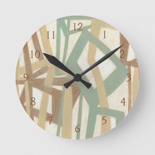 Freehand schilderen door Norman Wyatt Ronde Klok (Voorkant)