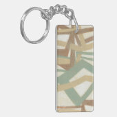 Freehand schilderen door Norman Wyatt Sleutelhanger (Voorkant Links)