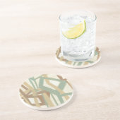 Freehand schilderen door Norman Wyatt Zandsteen Onderzetter (Zijkant)