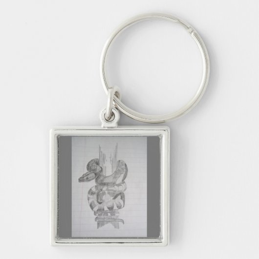 Freehand Snake Sleutelhanger (Voorkant)