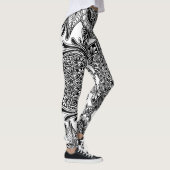 Freehand, volledige pagina B&W Leggings (Rechts)