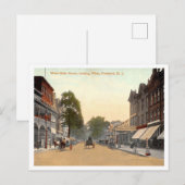 Freehold NJ West Main St 1910's Briefkaart (Voorkant / Achterkant)