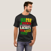 Freeish 1865 Black History Pride African American T-shirt (Voorkant volledig)