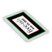 Freeish Juneteenth Flexible Photo Magnet Magneet (Rechterzijde)
