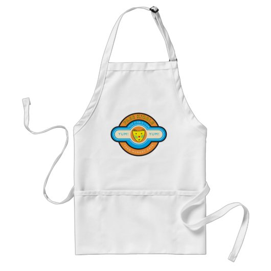 Freekibblekat "Yum Yum" Apron Standaard Schort (Voorkant)