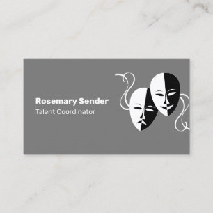 Freelance Actor Personeel Visitekaartje