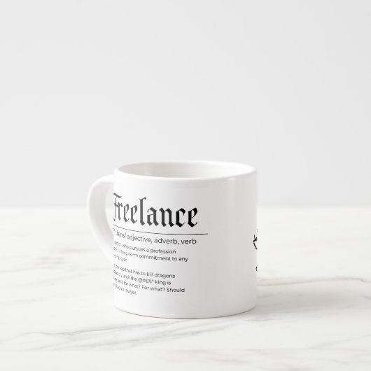 Freelance Espresso Mok (Links)