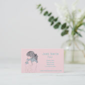 Freelance leraar Engelse literatuur Visitekaartje (Staand voorkant)