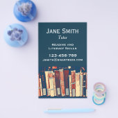 Freelance leraar of leraar voor lezen flyer (Enkel)