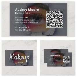 Freelance Make-up Artiest Chic Design Visitekaartje