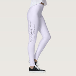 Freelance Makeup / Beauty Salon Custom Logo Leggings