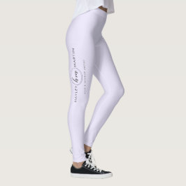 Freelance Makeup / Beauty Salon Custom Logo Leggings