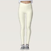 Freelance Makeup / Beauty Salon Custom Logo Leggings (Voorkant)