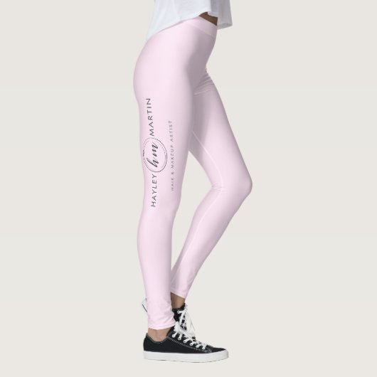 Freelance Makeup / Beauty Salon Custom Logo Leggings (Rechts)