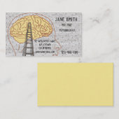 Freelance psycholoog Therapist of Psychiatrist Visitekaartje (Voorkant / Achterkant)