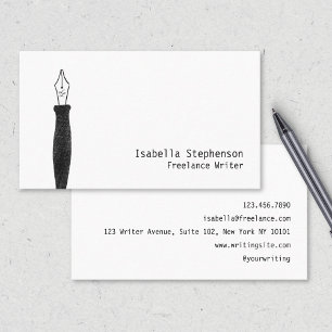 Freelance Schrijver Auteur Redacteur Copywriter Pe Visitekaartje