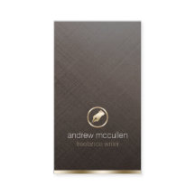 Freelance Schrijver Gouden Pen Nib Icon Geborsteld