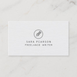 Freelance schrijver Pen Nib Icon Publishing Visitekaartje