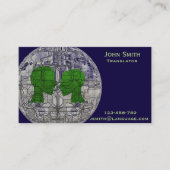 Freelance tolk vertaler visitekaartje (Voorkant)