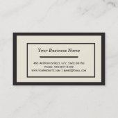 Freelance Trump Visitekaartje (Achterkant)