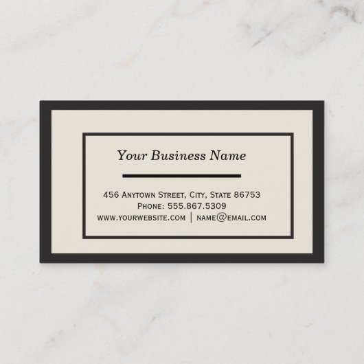 Freelance Trump Visitekaartje (Achterkant)